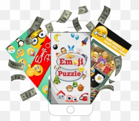 Want To Earn Loads Of Dollars - Cartoon Emoji,Cash Emoji