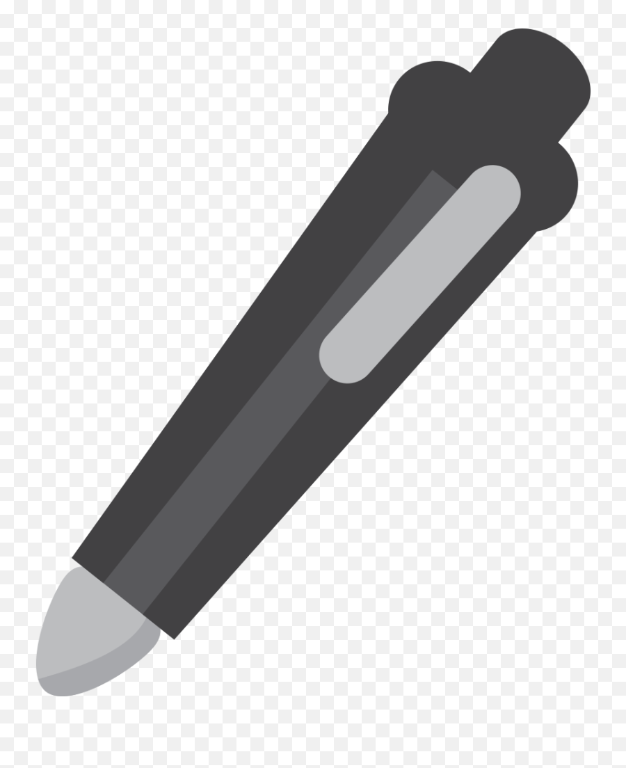 Emojione1 1f58a - Clip Art Emoji,Pen Emoji