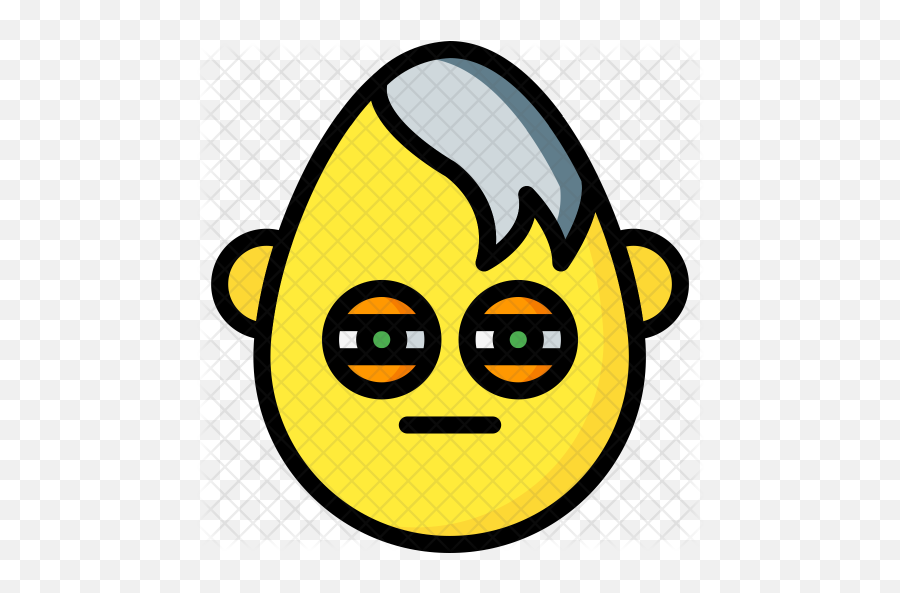 Goth Emoji Icon - Icon,Squint Emoji