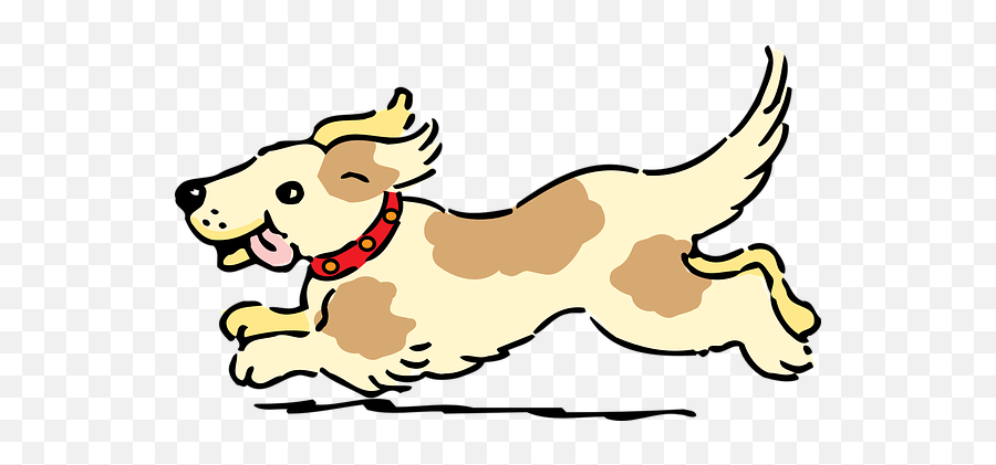 Free Laugh Laughing Vectors - Dog Run Clip Art Emoji,Guess The Emoji Dog And Bone