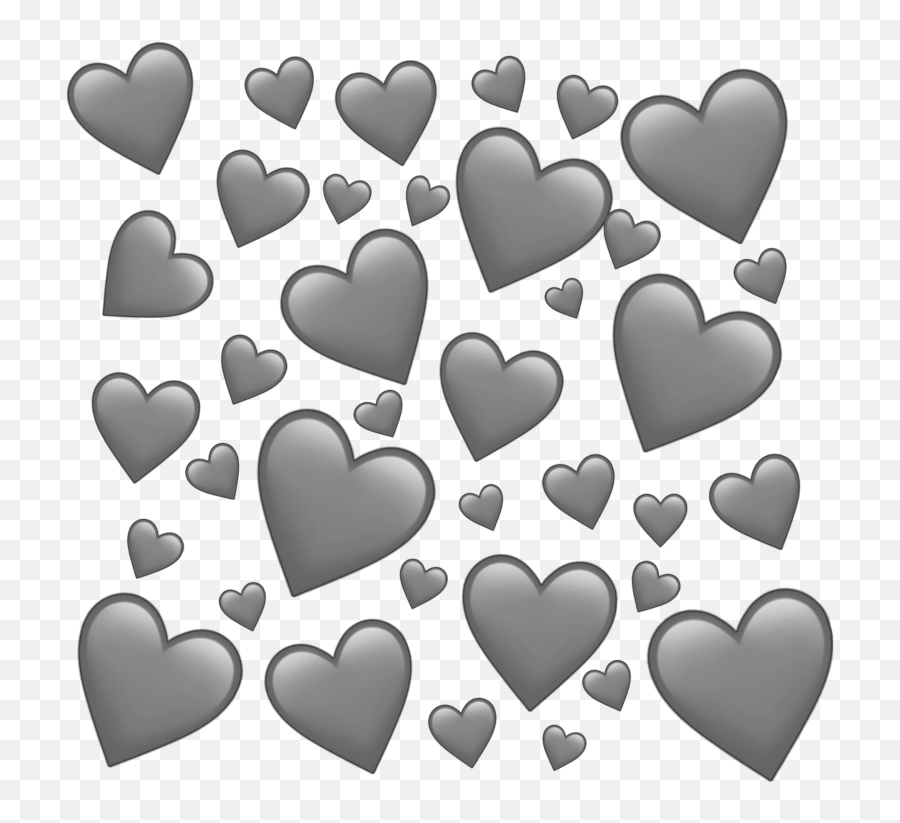 Emoji Emojis Tumblr Instagram Insta - Heart Emoji Background Transparent,Grey Emojis