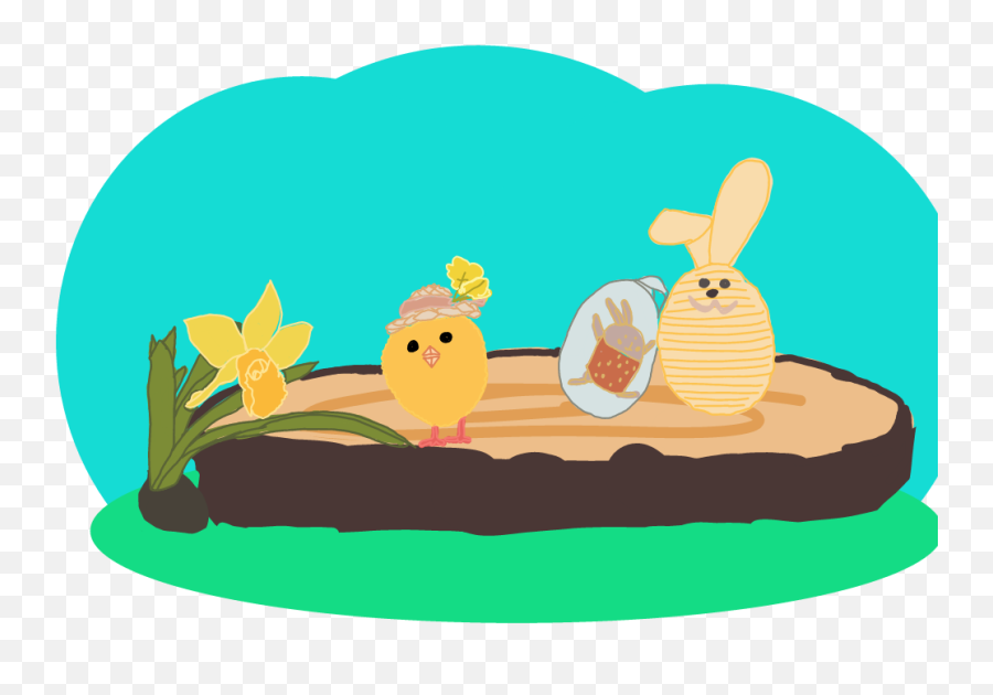 Rabbit Easter Egg Amugurimi Photo Edit - Illustration Emoji,Emoji Rabbit And Egg