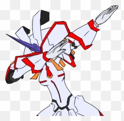 I Will Rival Him With Four High Quality - Zero Two Dabbing Emoji
