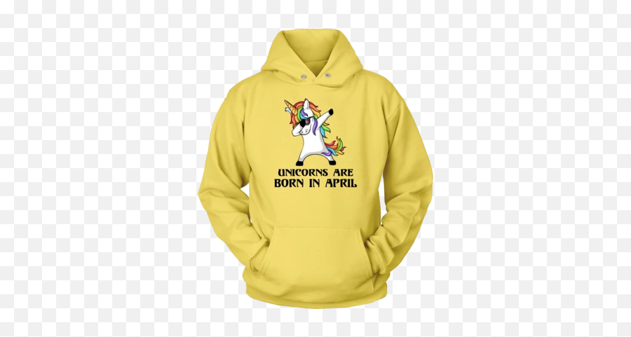 Unicorns Are Born In April T Shirt - Hoodie Designs For Women Emoji,Unicorn Emoji Hoodie