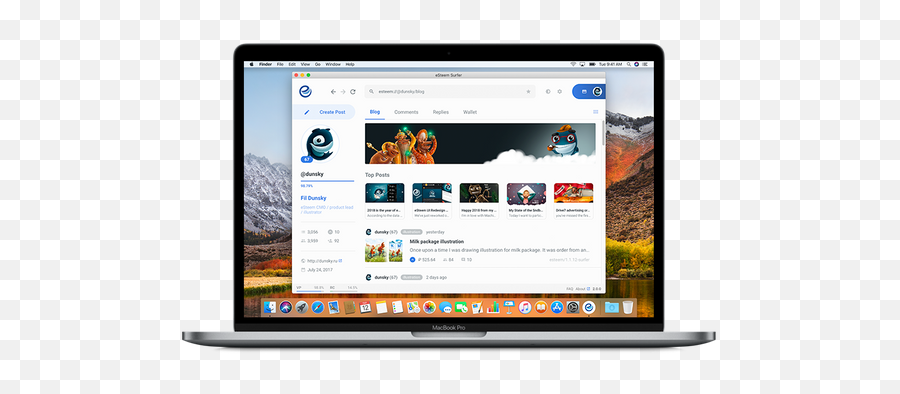Desktop Esteem Surfer 2 - Macbook Pro 15 2019 Price Emoji,Emoticons On Macbook