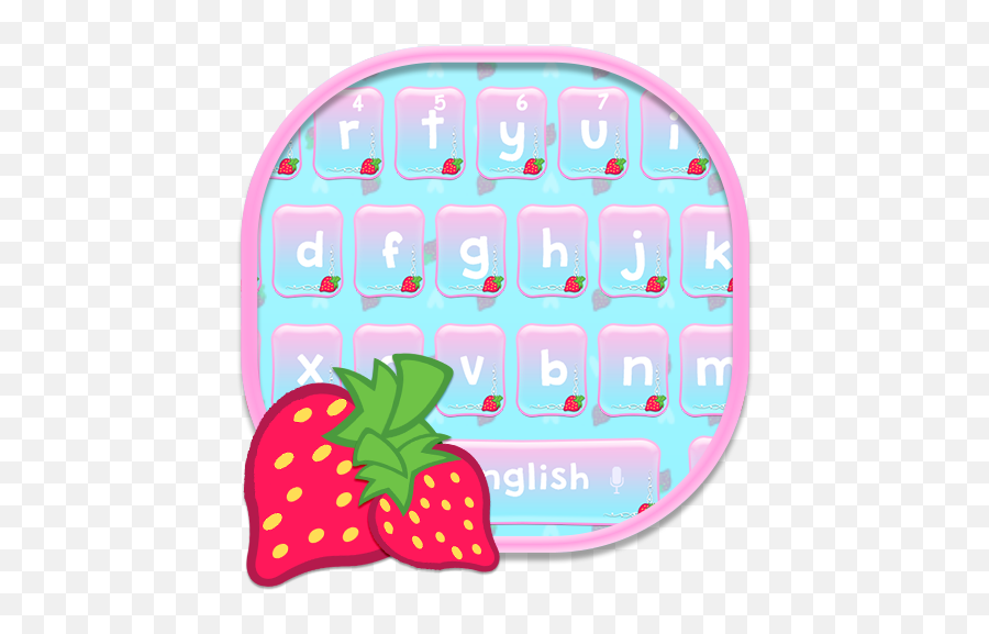Rose Strawberry Keyboard Theme - Apps En Google Play Strawberry Emoji,Strawberry Emoji