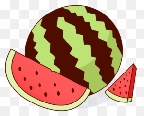 Watermelon Free To Use Clip Art 2 - Clipart Watermelon Animation Emoji,Watermelon Emoji