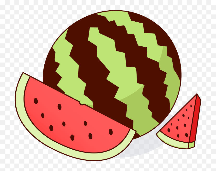 Watermelon Free To Use Clip Art 2 - Clipart Watermelon Animation Emoji,Watermelon Emoji
