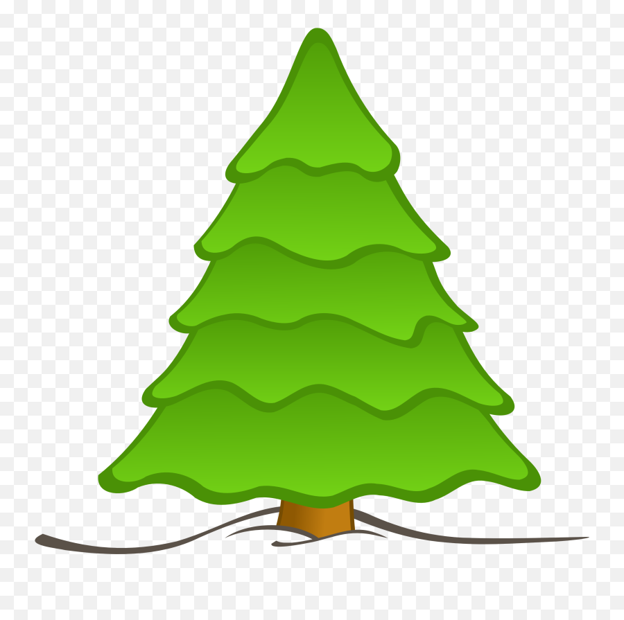 Free Christmas Tree Line Art Download Free Clip Art Free - Plain Christmas Tree Clipart Emoji,Christmas Tree Emoji Png