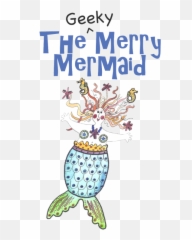 The Geeky Merry Mermaid Helping Seniors Stay Afloat with - Illustration Emoji