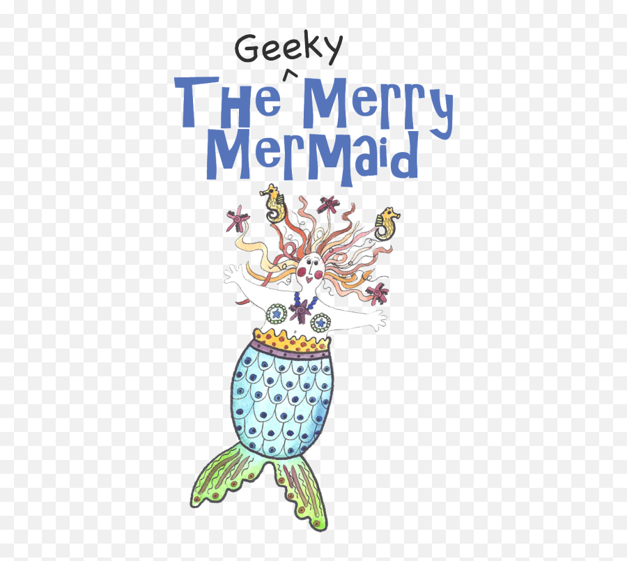 The Geeky Merry Mermaid Helping Seniors Stay Afloat With - Illustration Emoji,Mermaid Emoji Android