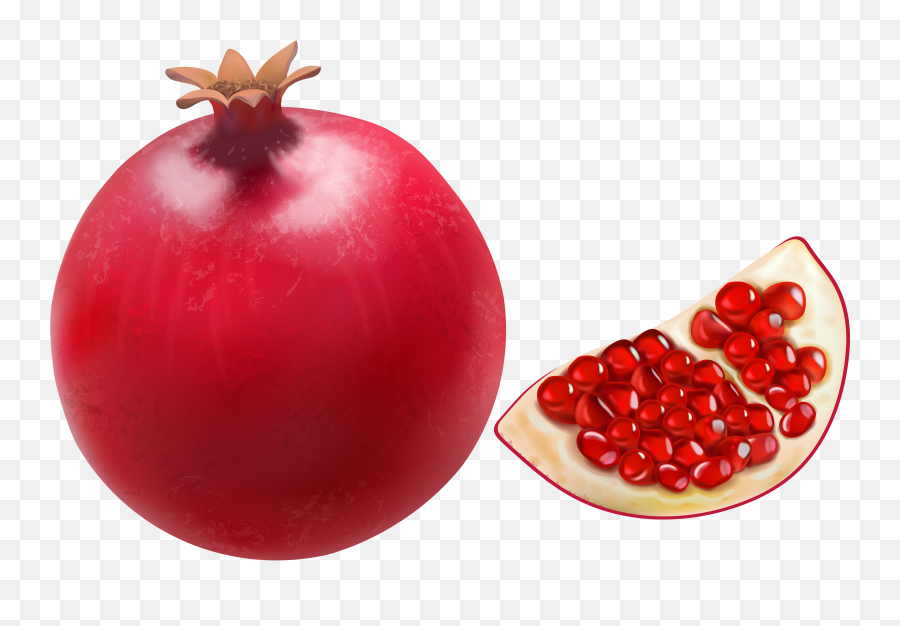 Pomegranate Clipart - Clip Art Of Pomegranate Emoji,Pomegranate Emoji