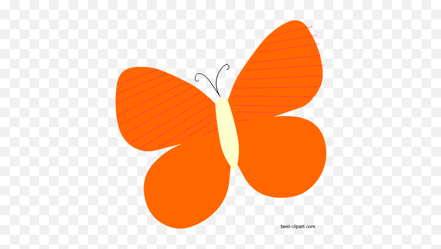 Free Cute Butterfly Clip Art Graphics - Colorful Cute Butterfly Clipart Emoji,Butterfly Emoji Png