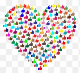 800 Free Up u0026 Thumbs Vectors - Pixabay Paw Prints And Hearts With Transparent Background Emoji