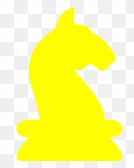 Yellow knight icon - Free yellow chess icons Illustration Emoji