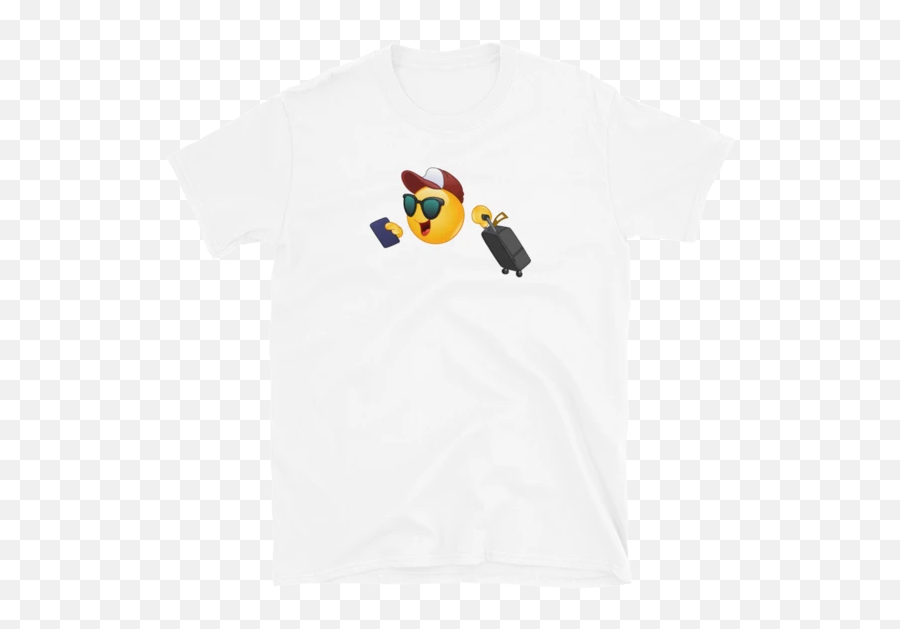 Travelling Unisex T - Short Sleeve Emoji,Toaster Emoji