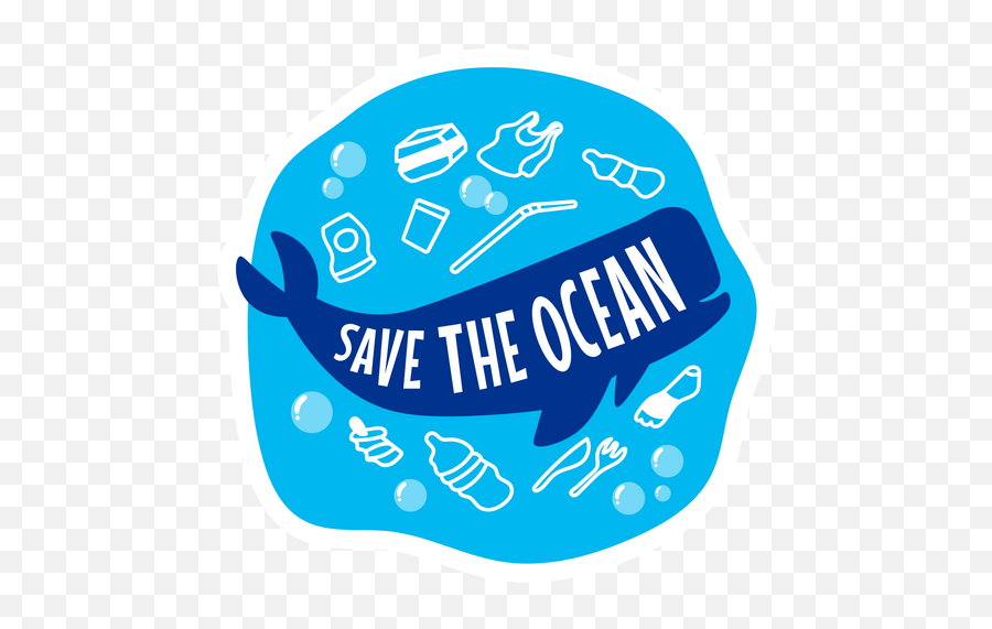 Save The Ocean Sticker - Sticker Mania Language Emoji,Ocean Man Emoji