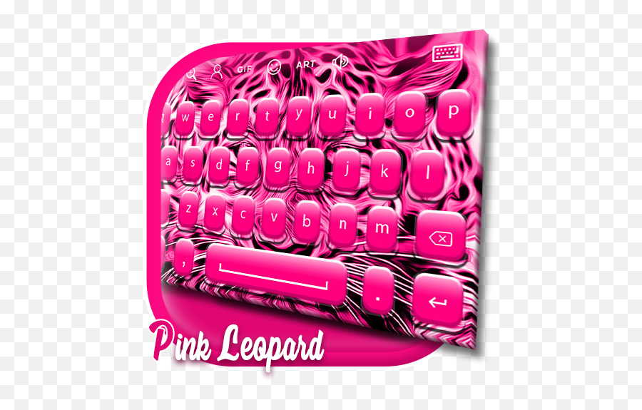 Pink Leopard - Keyboard Theme U2013 Aplicaii Pe Google Play Language Emoji,Leopard Emoji