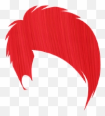 Hair Crazy Color Png Transparent - Boy Red Emoji