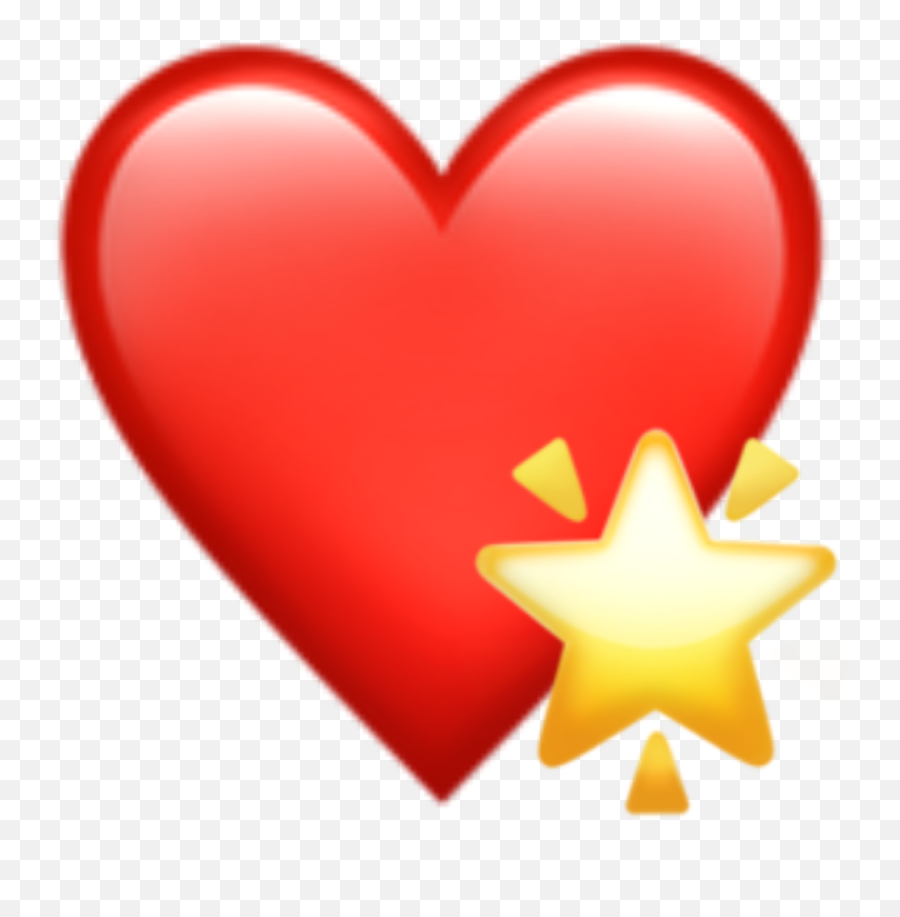 Sticker - Girly Emoji,Red Star Emoji