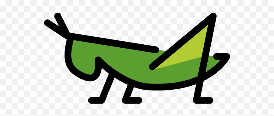 Cricket Emoji Clipart - Dibujo Animado De Un Grillo,Cricket Insect Emoji