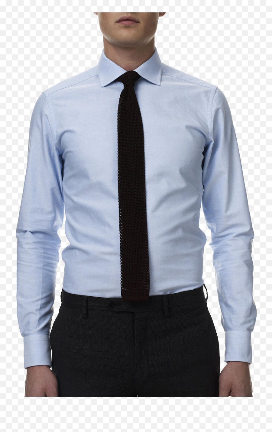 Shirts Clipart Pant Shirt Shirts Pant - Sky Blue Shirt With Black Tie Emoji,Emoji Pants For Men