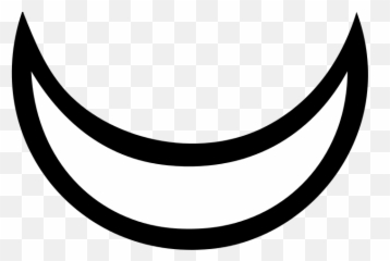 White Moon - Black And Emoji