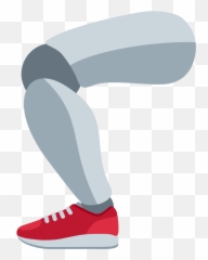Twemoji12 1f9bf - Mechanical Leg Emoji,Walking Emoji