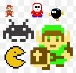 Pixilart - Space Invaders Png Emoji