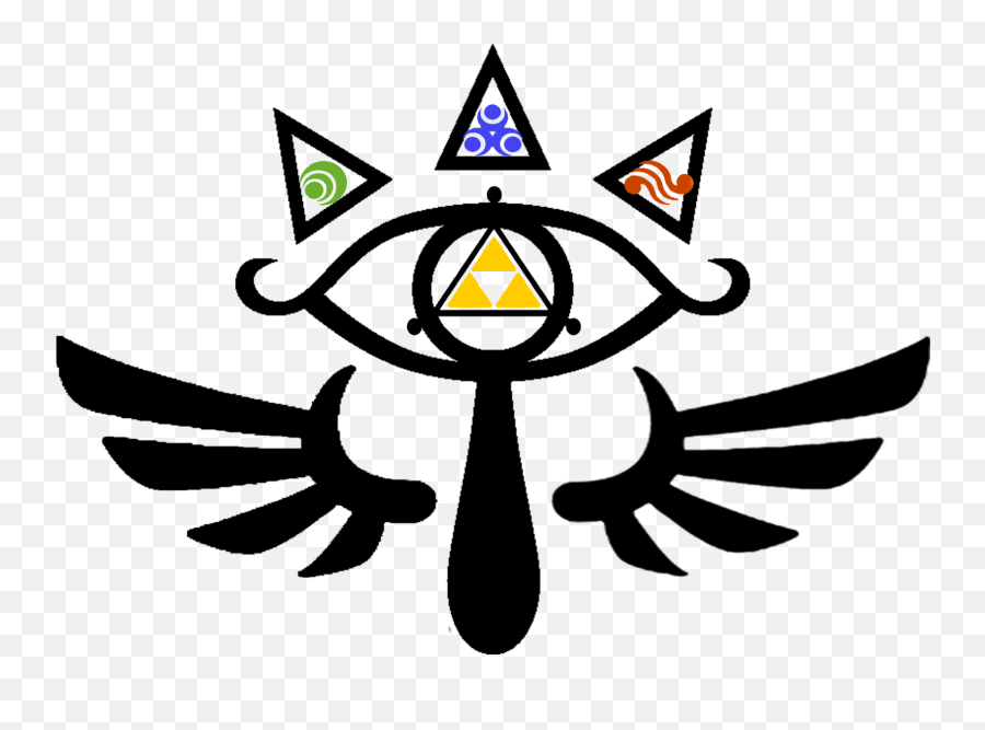 Sheikah Eye Of Truth Tattoo Design By - Legend Of Zelda Sheikah Symbol Emoji,Third Eye Emoji