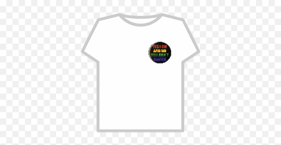 Rainbow Pin Lgbt - Trash T Shirt Roblox Mask Emoji,No Lgbt Emoji