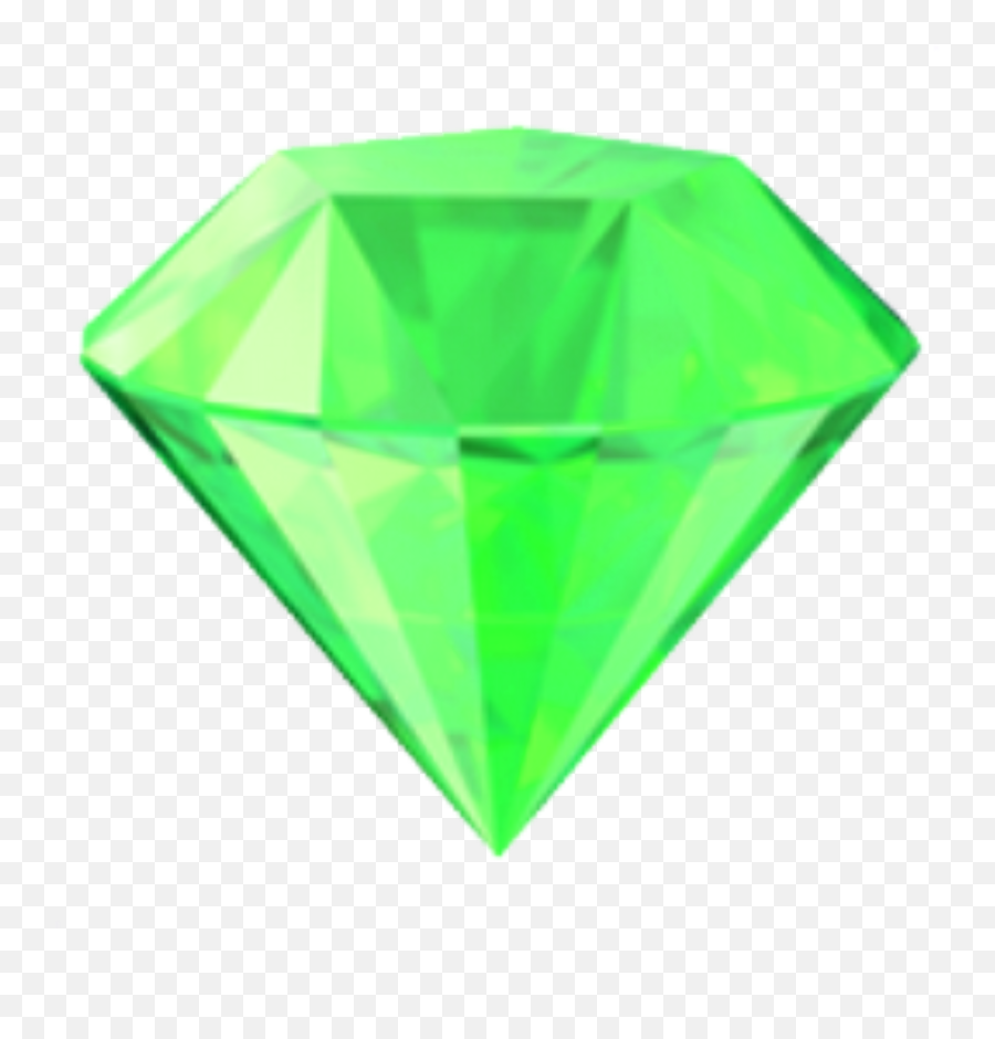 Kryptonite Superman Krystal Diamond Emoji Greendiamond - Purple Diamond Transparent Background,Diamond Emoji