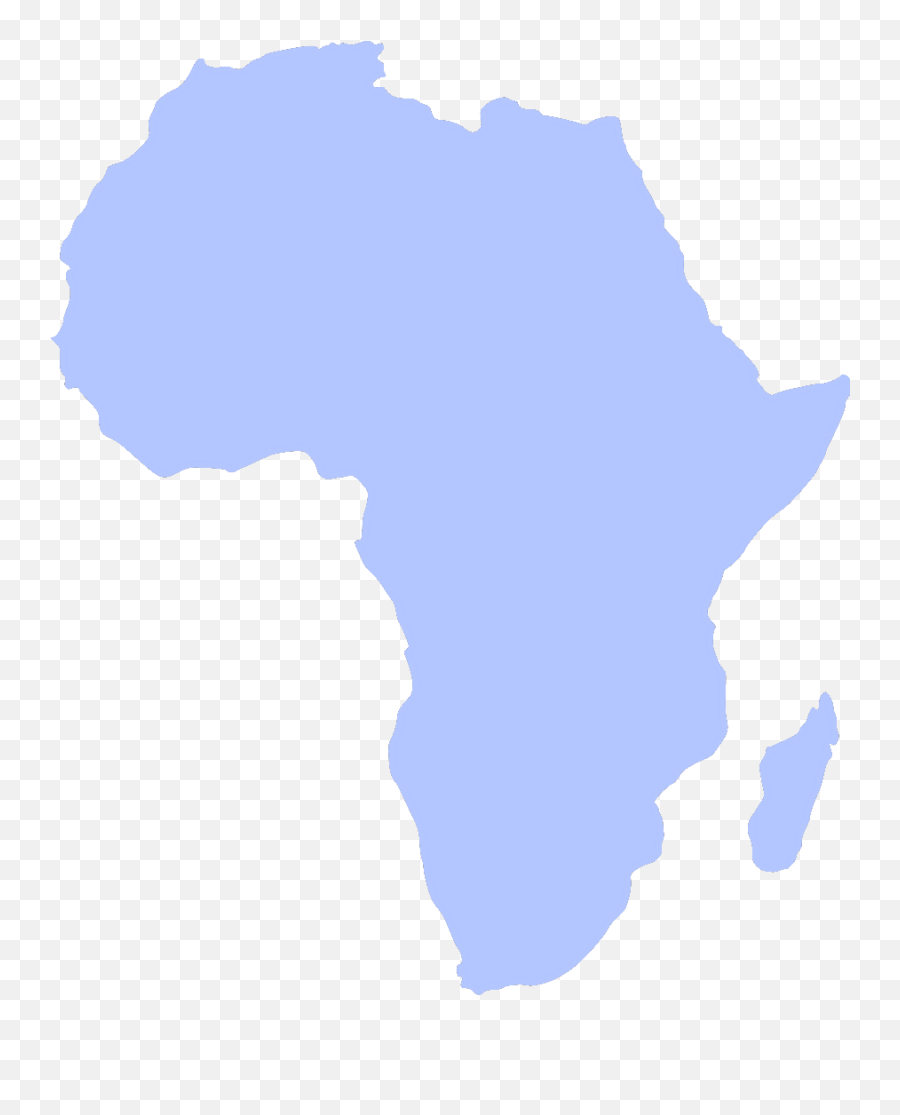 Africa - Africa Map Solid Color Emoji,Map Emoji
