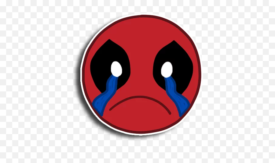Deadpool Emoji Stickers For Telegram - Cartoon,Marvel Emoji
