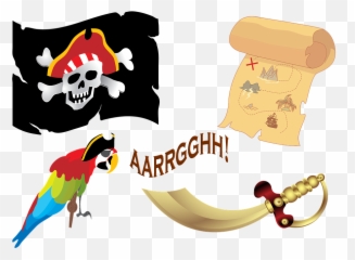 Pirate Ship Gold Treasure - Hunt Background Emoji