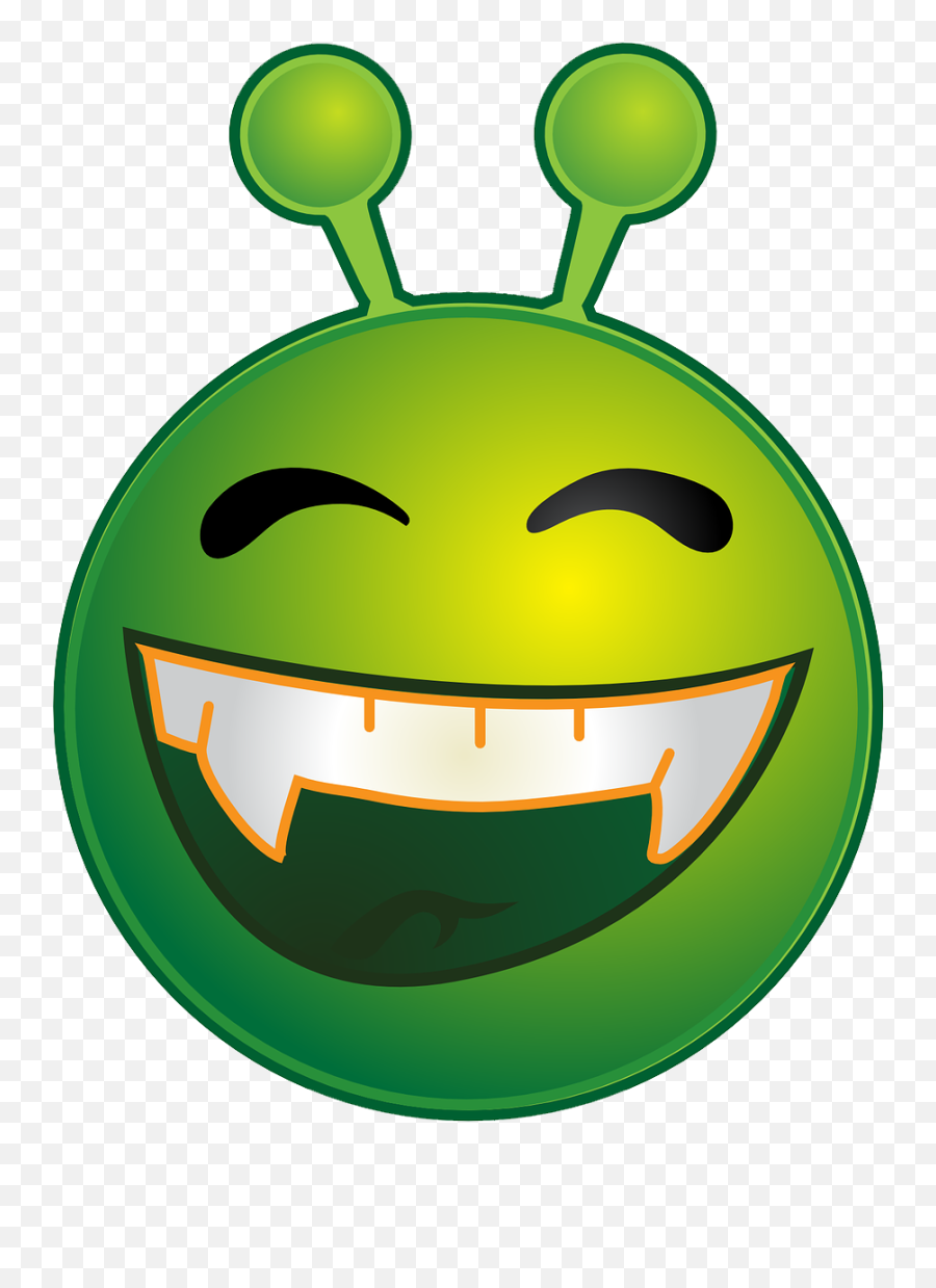 Crazy Alien Png Image - Sad Alien Emoji,Crazy Emoji Face