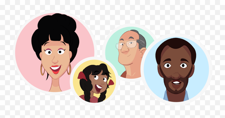 Kinzoo A Messaging App For Families - Cartoon Emoji,Family Emojis