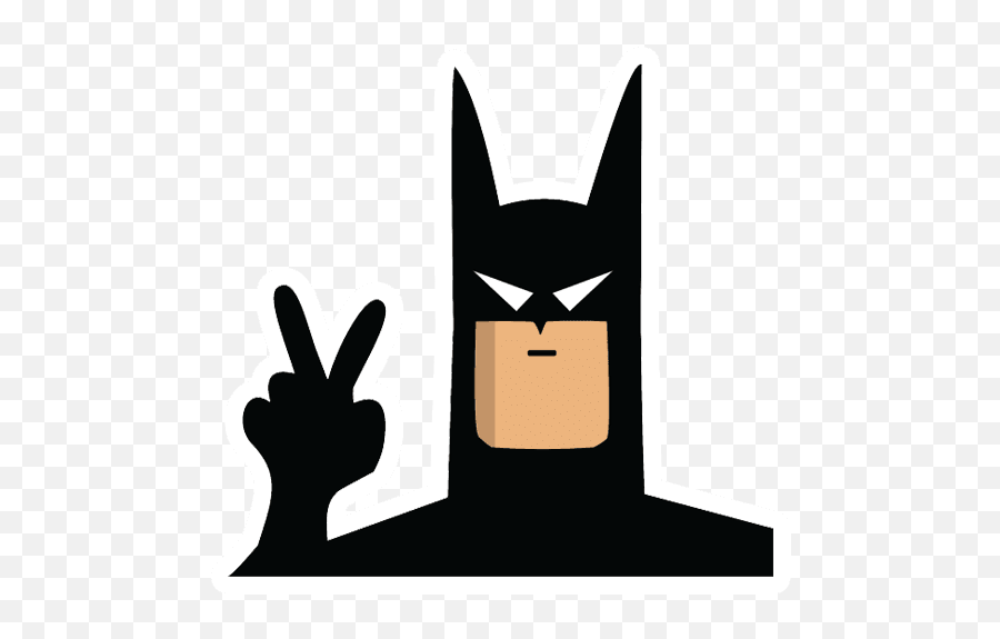 Sticker Batman Transparent U0026 Png Clipart Free Download - Ywd Batman Stickers For Whatsapp Emoji,Batman Emoji For Android