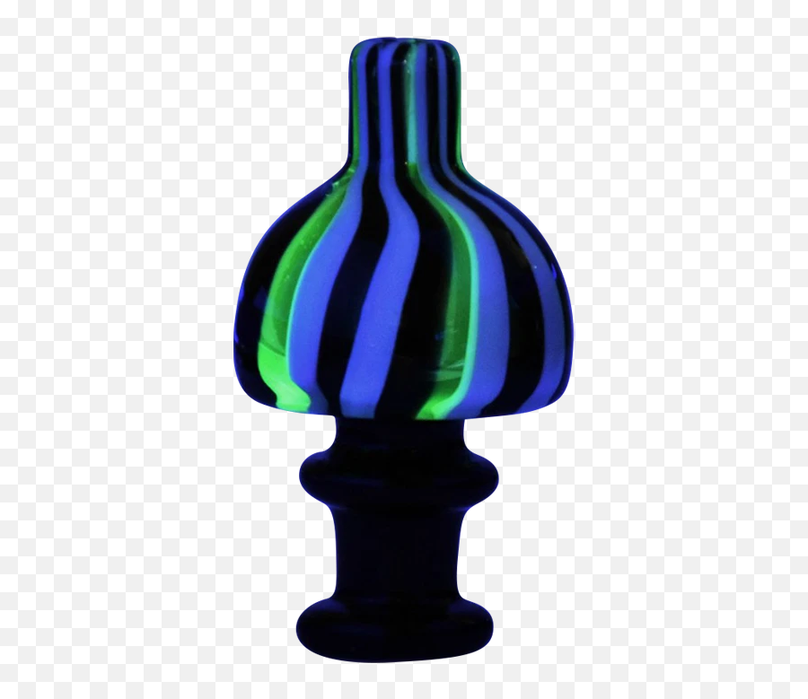 Colorful Uv Striped Carb Cap - Glass Bottle Emoji,Dabbing Emoji Copy