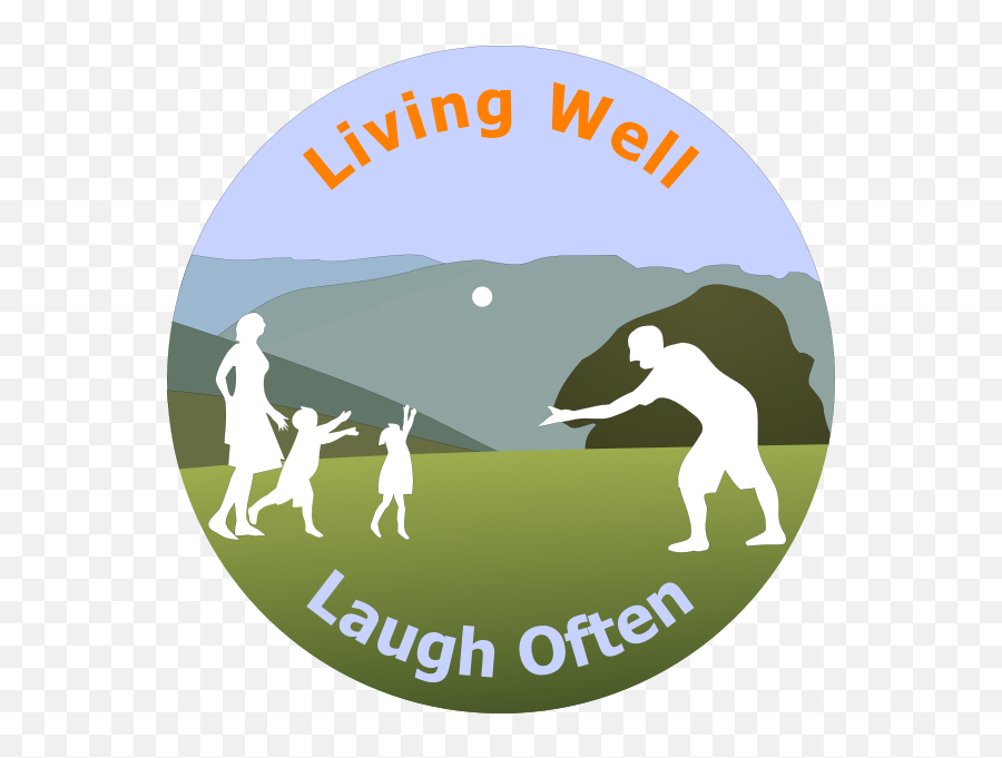Living Well Laugh Often Logo - Logo Emoji,Squirt Gun Emoji