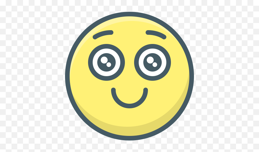 Naive Naivety Smile Smiley Icon - Smiley Emoji,Cute Emoji Png