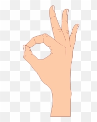 Ok Hand Gesture - Illustration Emoji