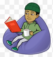 Briggs Emoji - Woman Sitting Bitmoji Transparent Background