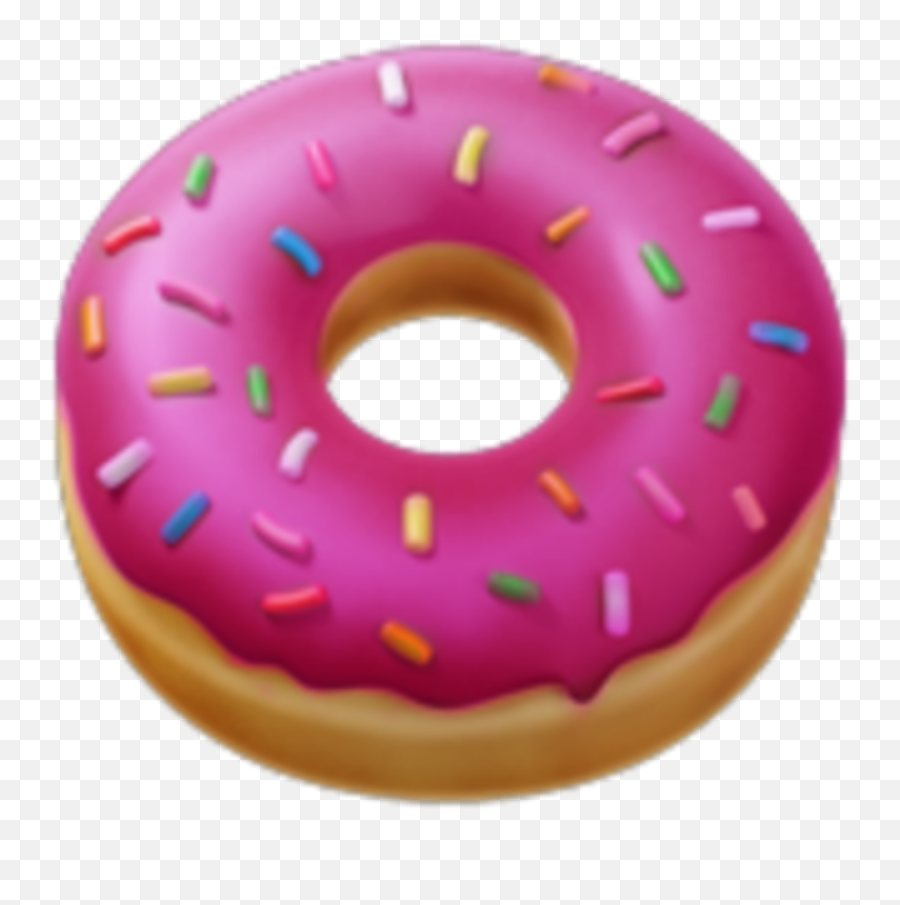 Doughnut Doughnuts Sticker - Donut Emoji Transparent Background,Donut Emoji Png
