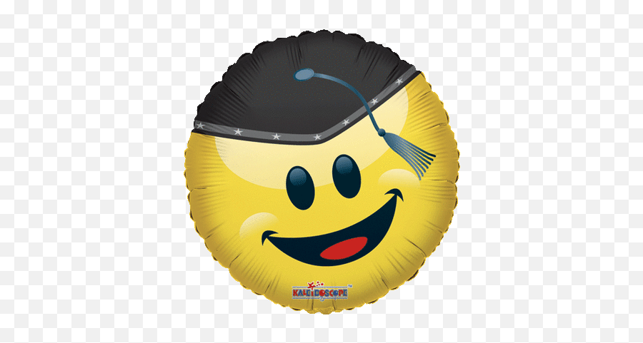 Smiley Face With Cap - Balloon Emoji,Soccer Ball Emoticons