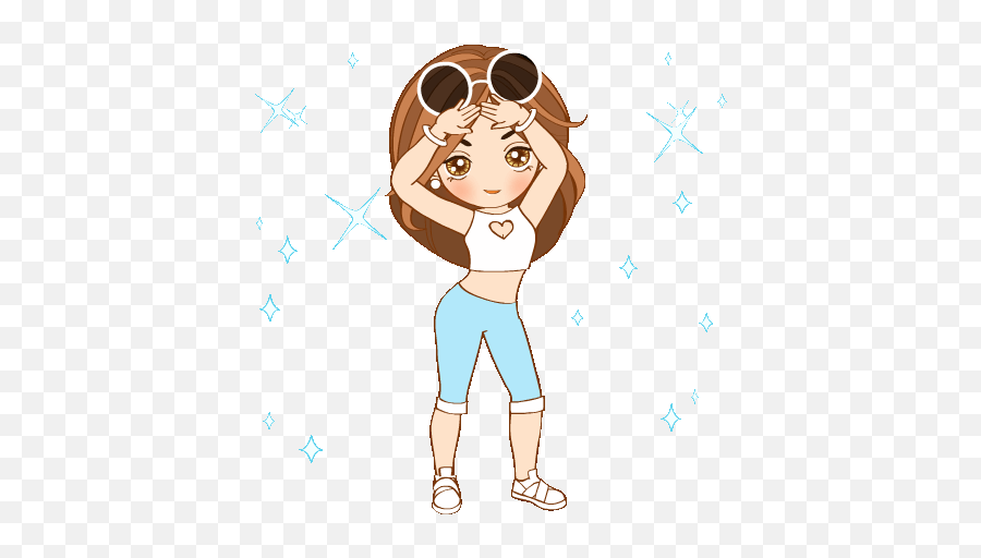 Pin De Bobbi Seaman Em Figuras Da - Dee Dee Girl Gif Emoji,Dancing Lady Emoji
