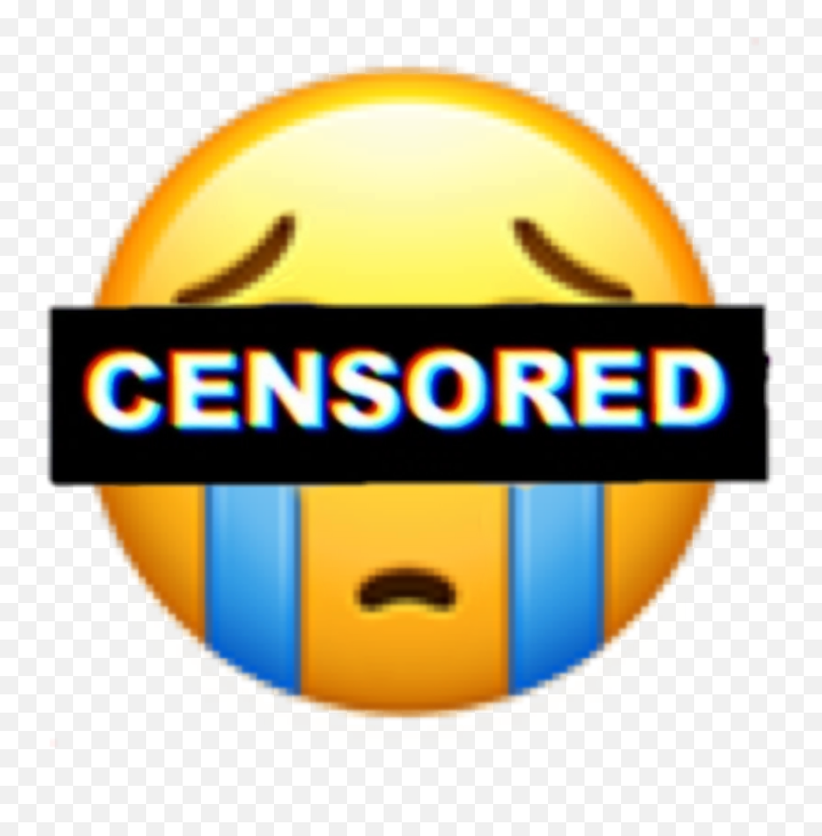 Censored Sticker - Vertical Emoji,Censored Emoji