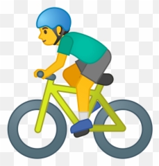 Man Biking Emoji - Bike Emoji,Rad Emoji