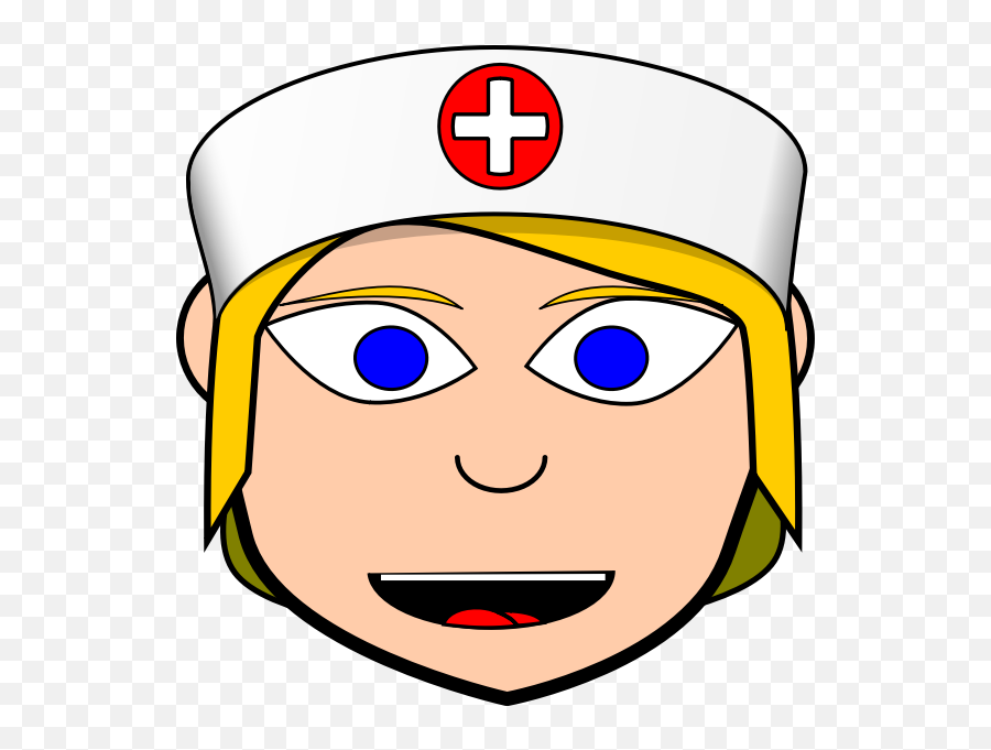 Female Nurse 2 - Nurse Clipart Face Emoji,Disappointment Emoticon