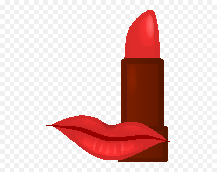 Lips Clipart Makeup - Lips Makeup Icon Emoji,Emoji Makeup